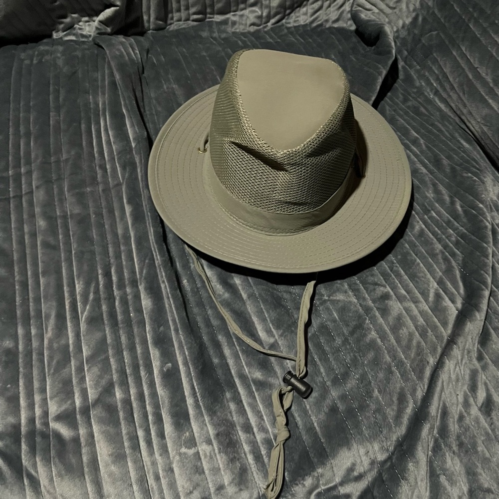 Stetson No Fly Zone Olive Green Vented Sun Hat
